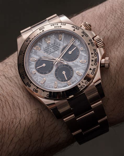 cerachrom rolex daytona|rolex daytona with meteorite dial.